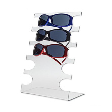 Customized Clear Acrylic Eyeglasses Display Stand Rack Sunglasses Eyewear Holder